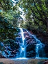 The nature beautiful gift was this waterfall that shining.