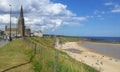 A Lovely Beach in New Castle in UK