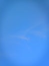 Nature blue sky for background wallpaper with little cloud Royalty Free Stock Photo