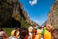 Nature in Canyon del Sumidero in Chiapas, Mexico Royalty Free Stock Photo