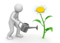 Nature collection - Gardener with watering can