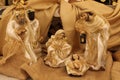 Nature creates the Nativity - Christmas - Small Nativities from all over the World Royalty Free Stock Photo