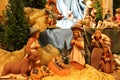 Nature creates the Nativity - Christmas - Small Nativities from all over the World Royalty Free Stock Photo