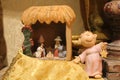 Nature creates the Nativity - Christmas - Small Nativities from all over the World Royalty Free Stock Photo