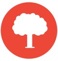 Nature Isolated Vector Icon which can easily modify or edit Royalty Free Stock Photo