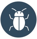 Bug Isolated Vector Icon which can easily modify or edit Royalty Free Stock Photo
