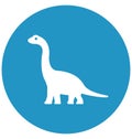 Dinosaur Isolated Vector Icon which can easily modify or edit Dinosaur Isolated Vector Icon which can easily modify or edit Royalty Free Stock Photo