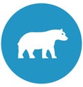 Bear Isolated Vector Icon which can easily modify or edit Bear Isolated Vector Icon which can easily modify or edit Royalty Free Stock Photo