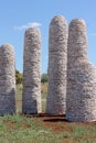 Nature. Croatia. living. lifeforms. unedited. art. rocks. the four. sun. blue sky. Statues.