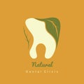 nature dental icon. Vector illustration decorative design