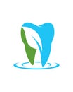 Nature dental logo , dentist logo