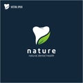 Nature Dental logo, Dental Clinic logo design inspiration