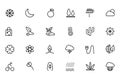 Nature and Ecology Colored Icons 3