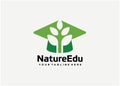 Nature Education Logo Design Template