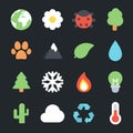 Nature Flat Icons