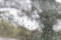 fresh wet background with water raindrops transparency on glass window mirror glass