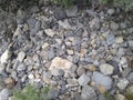 Nature gray rocks Royalty Free Stock Photo