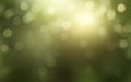 Nature green bokeh soft light abstract background, Vector eps 10 illustration bokeh particles