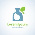 Nature health medicine care potion logo icon