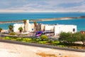 Nature hotel area around the Dead Sea in Israel