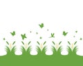 Nature icon logo design vector illustrartion Royalty Free Stock Photo