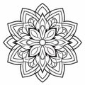 Nature-inspired Mandala Free Coloring Pages