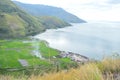 Nature lake Toba indonesia wonderfull village Royalty Free Stock Photo