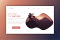 Nature landing page