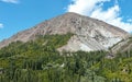 Nature landscape of Himalayas with brown gray mountain background in Nubra Valley, Ladakh, India.