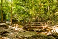 Nature Landscape at Mae Kampong Waterfall Royalty Free Stock Photo