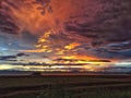 Nature landscape mountain sky Twilight sunset in Thailand