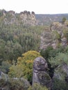 Nature and landscape photo of Saxon Switzerland, Dresden, Germany