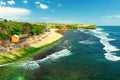 Nature landscape tropical beach in Bali Indonesia Royalty Free Stock Photo