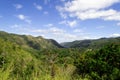 Nature landscape. View of the beautiful valley Bacunayagua, Cuba