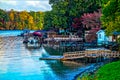 Nature landscapes around lake wylie south carolina