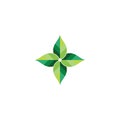 nature leaf logo and symbol template.