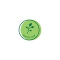 Nature leaf vector icon Royalty Free Stock Photo