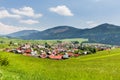 Nature in Liptov region, Slovakia in summer 2015 Royalty Free Stock Photo