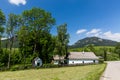 Nature in Liptov region, Slovakia in summer 2015 Royalty Free Stock Photo