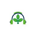 Nature Music Logo Icon Design