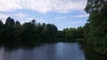 Nature near Burg Henneberg in Hamburg city