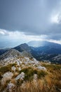 Nature Park Biokovo on Dalmatian coast Royalty Free Stock Photo