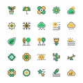 Nature, Park Vector Icons 2