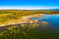 Beautiful nature park Vrana lake Vransko jezero, Dalmatia, Croatia