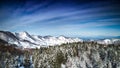 NAture park Zumberak Croatia Samobor winter snow Royalty Free Stock Photo