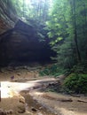 Nature Photo Cave with Greenery