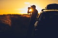 Nature Photographer in the Field Royalty Free Stock Photo