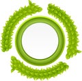 Nature recycle button