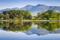 Nature reflected, English Lake District Royalty Free Stock Photo