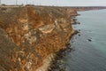 Cape Kaliakra cliffs , Bulgaria.